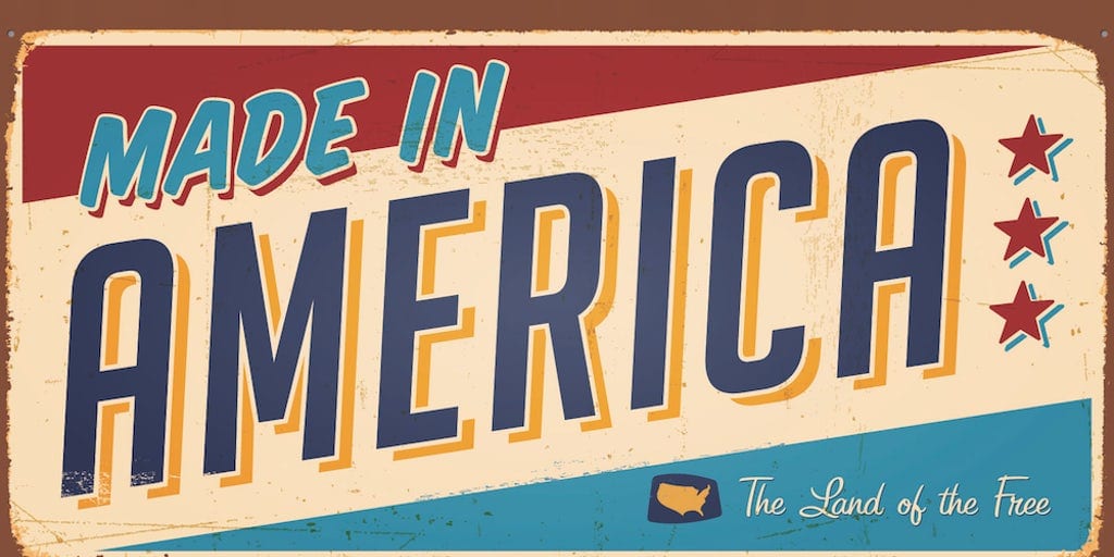 Built in the U.S.A., to last a lifetime.