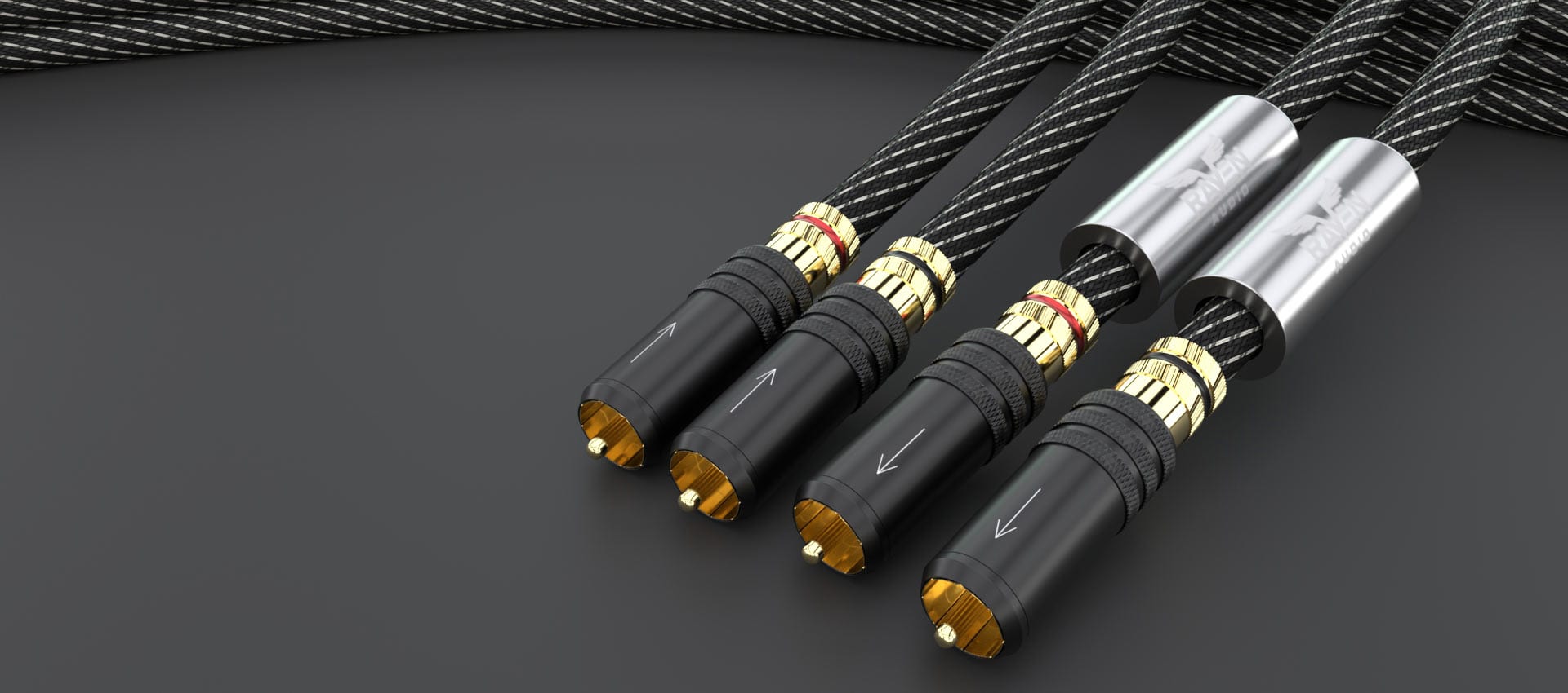 Raven Audio Soniquil RCA interconnect cables