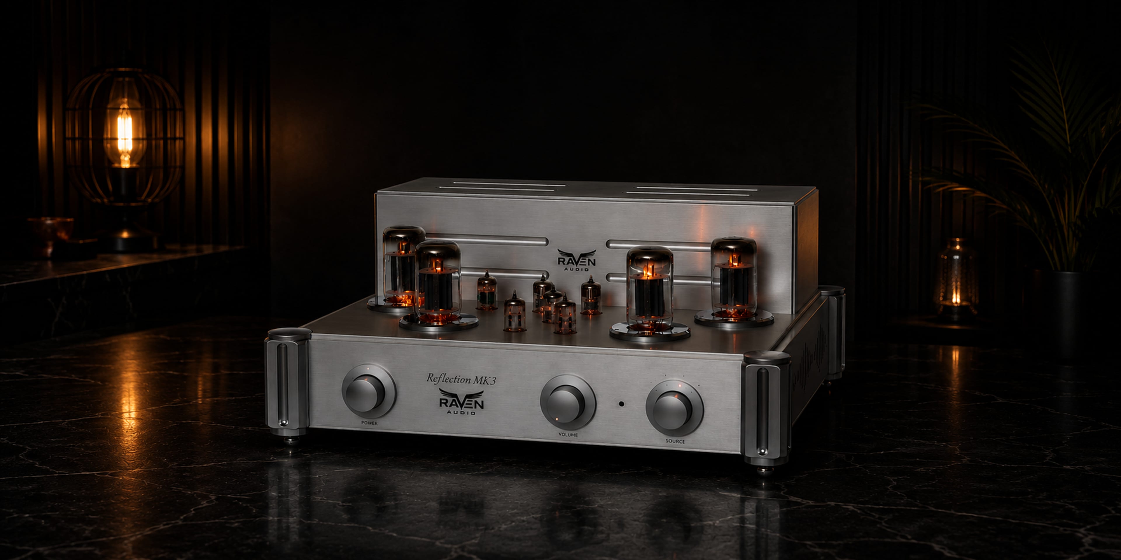 Raven Audio Reflection MK3 hand-built American integrated tube amplifier